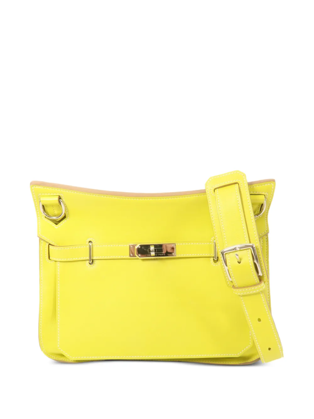 Hermès Pre-Owned 2011 28 Jypsiere leather shoulder bag - Yellow