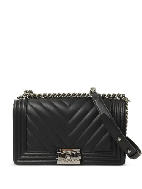 CHANEL Pre-Owned Boy chevron-quilted shoulder bag