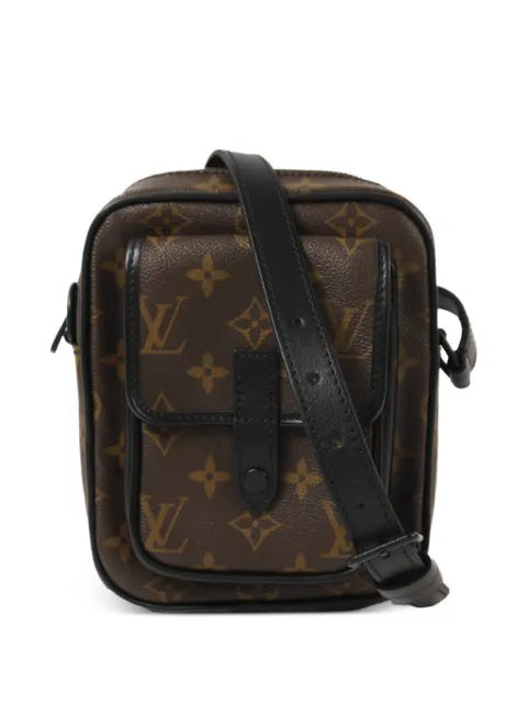 Louis Vuitton Pre-Owned Christopher Monogram Macassar shoulder bag
