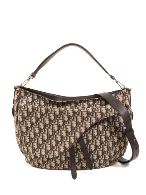 Christian Dior Pre-Owned Saddle canvas shoulder bag