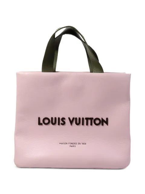 Louis Vuitton Pre-Owned mini leather tote bag
