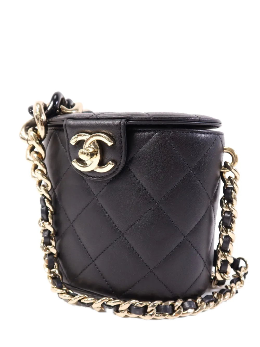CHANEL Pre-Owned CC quilted shoulder bag - Schwarz