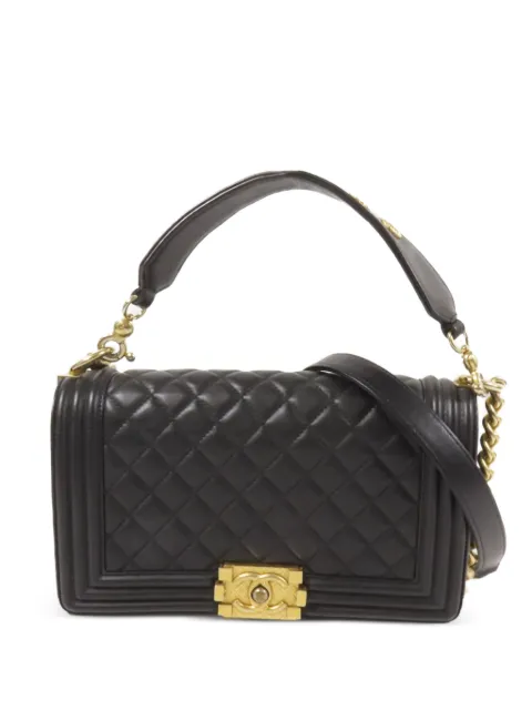 CHANEL Pre-Owned Boy quilted shoulder bag