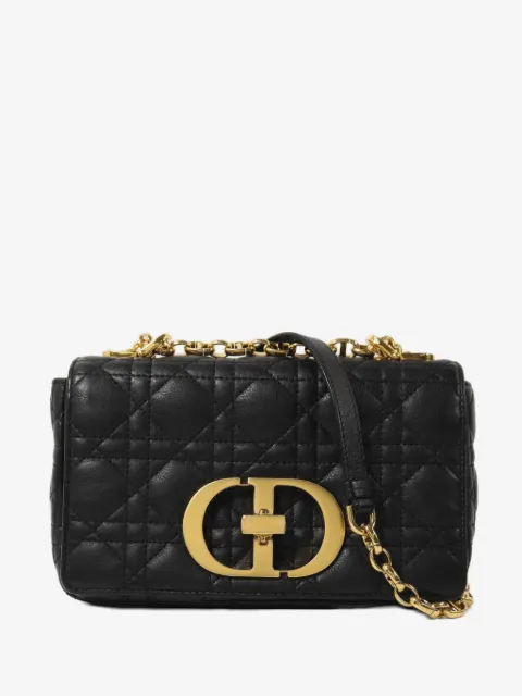 Christian Dior Pre-Owned medium Caro quilted shoulder bag