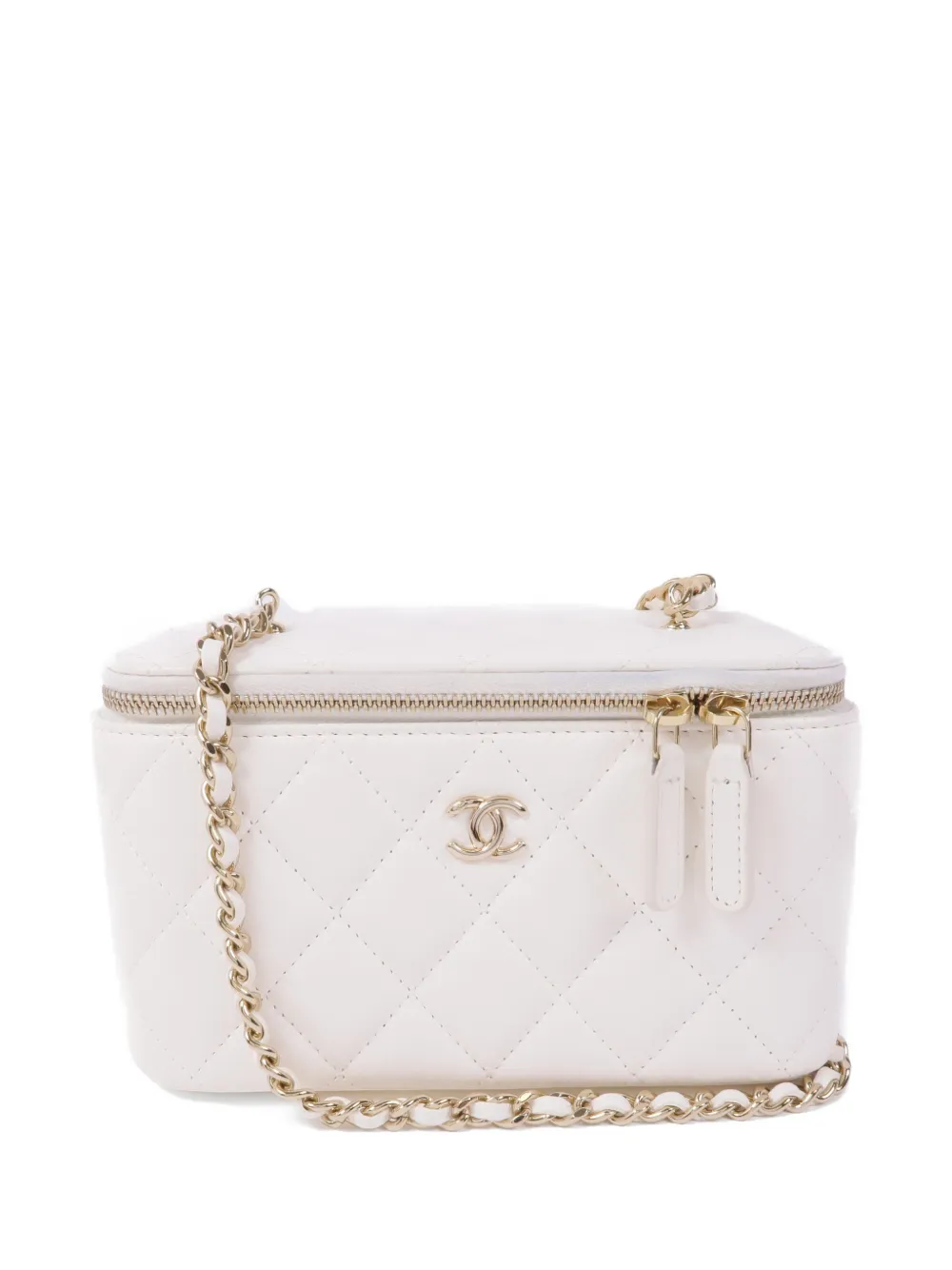 CHANEL Pre-Owned CC Vanity Case shoulder bag - Bianco