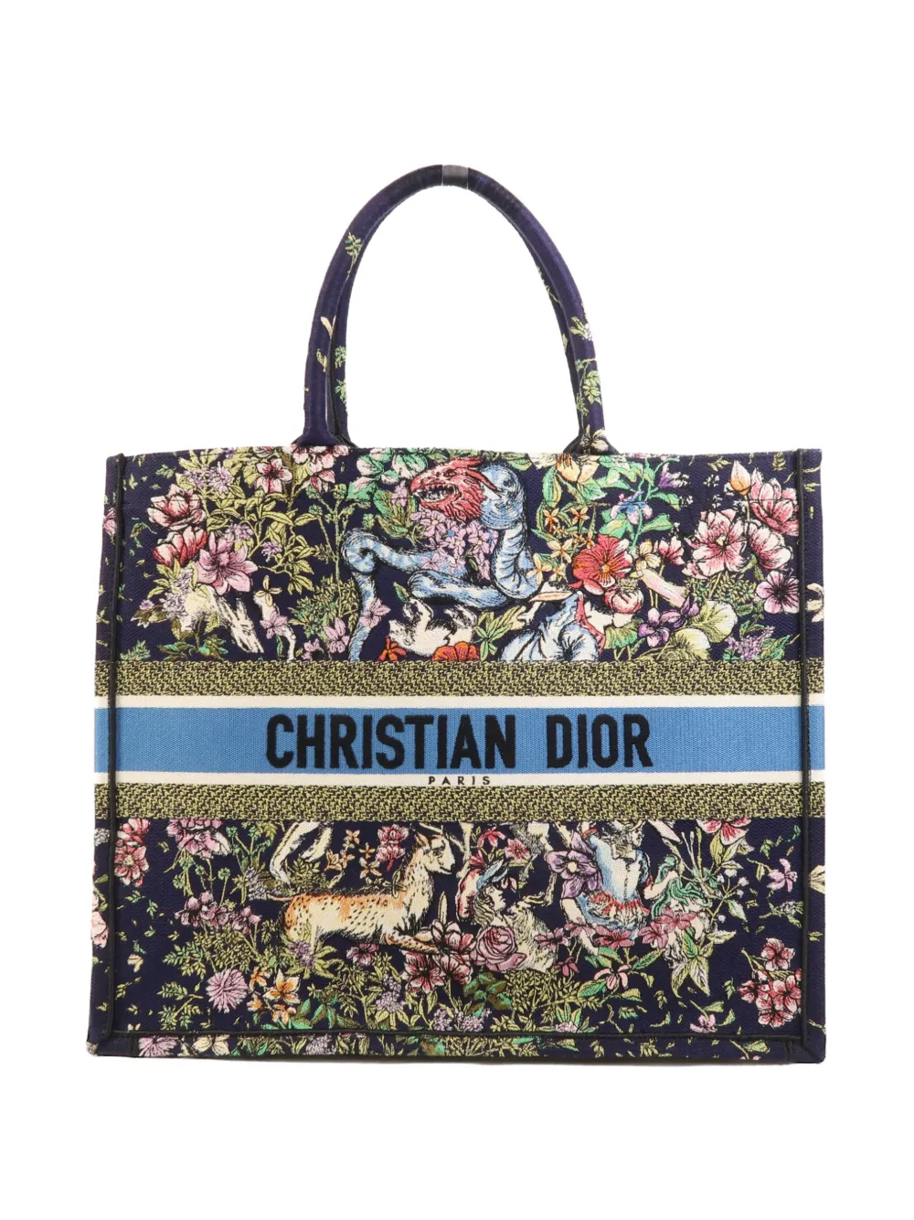 Christian Dior Pre-Owned large Book tote bag - Blu