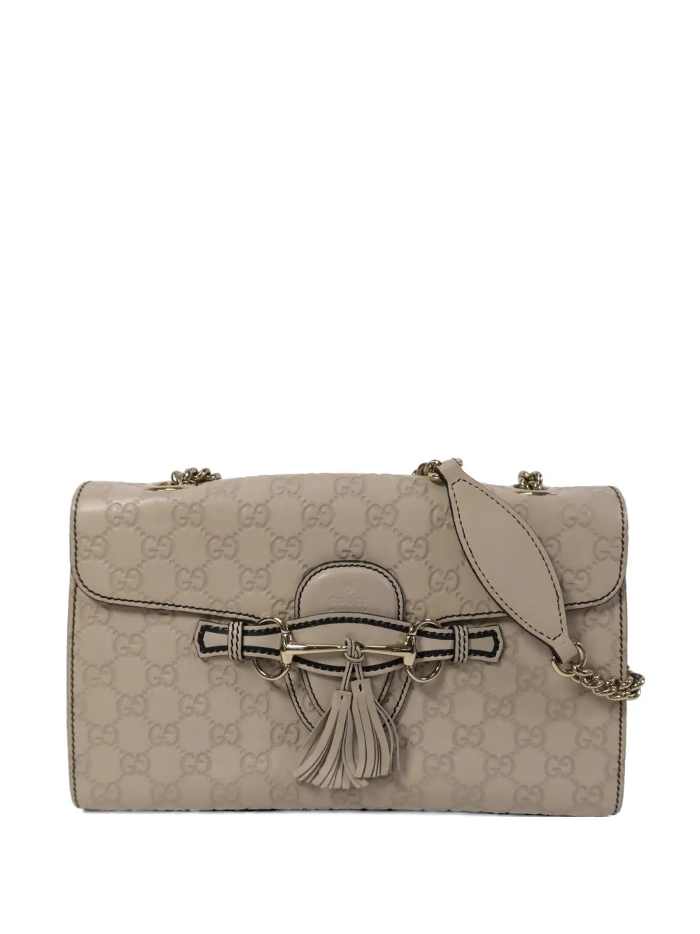 Gucci Pre-Owned Emily GG chain shoulder bag - Toni neutri