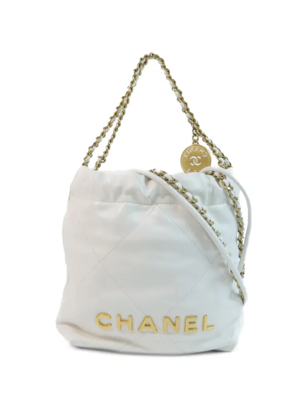 CHANEL Pre-Owned キルティング ショルダーバッグ | ホワイト 