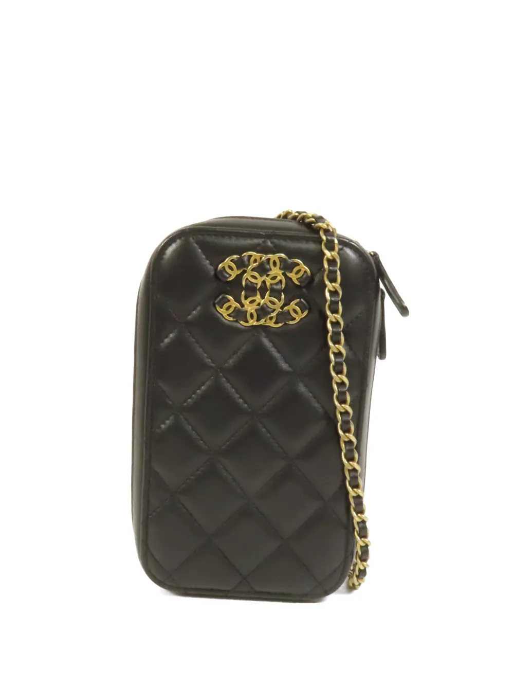 CHANEL Pre-Owned CC quilted shoulder bag - Black