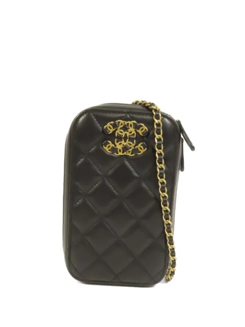 CHANEL Pre-Owned CC quilted shoulder bag