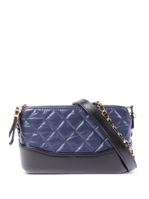 CHANEL Pre-Owned Gabrielle leather shoulder bag