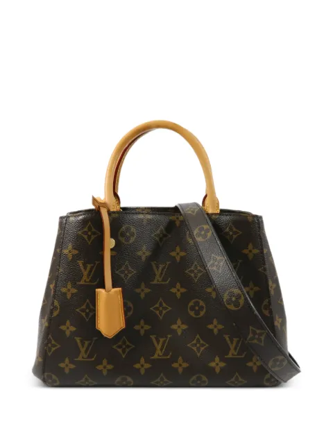 Louis Vuitton Pre-Owned BB Montaigne monogram-pattern shoulder bag