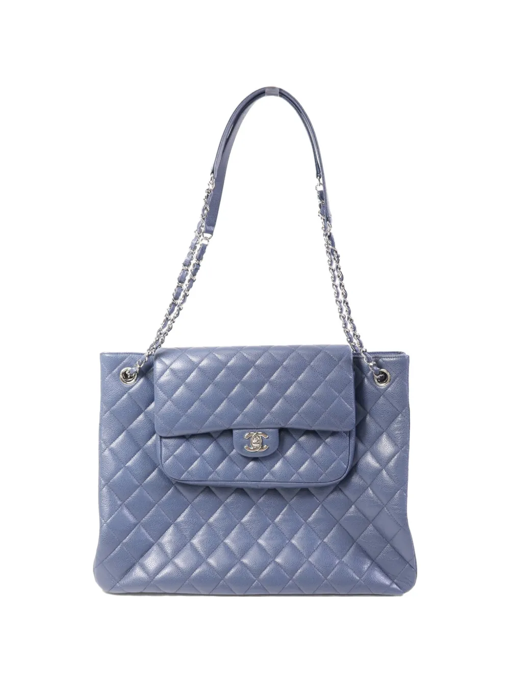 CHANEL Pre-Owned quilted shoulder bag - Blau