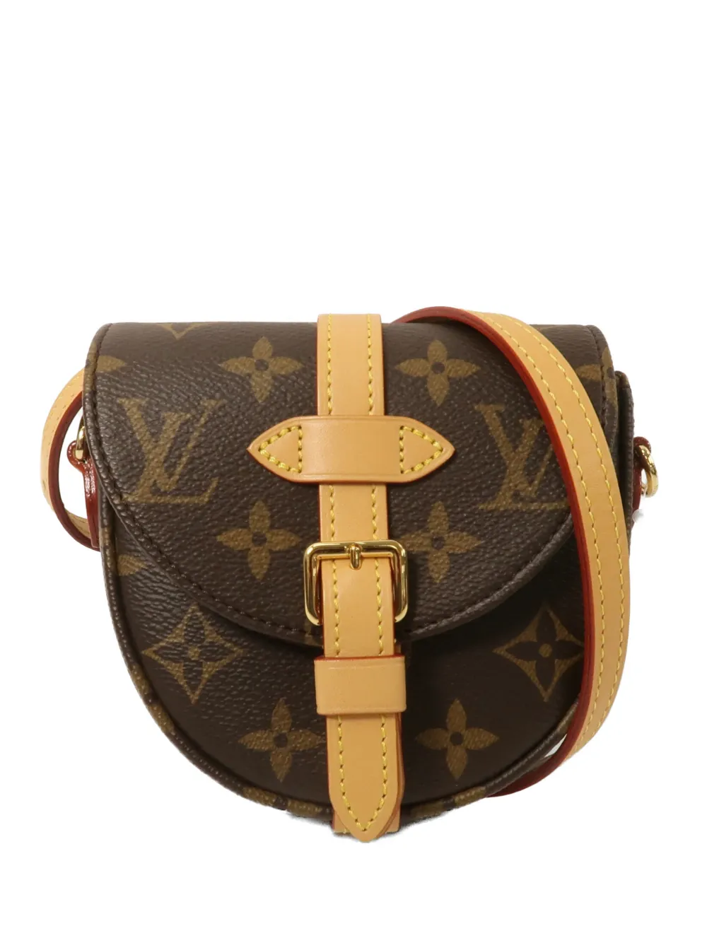 Louis Vuitton Pre-Owned Micro Chantilly Monogram canvas shoulder bag - Marrone