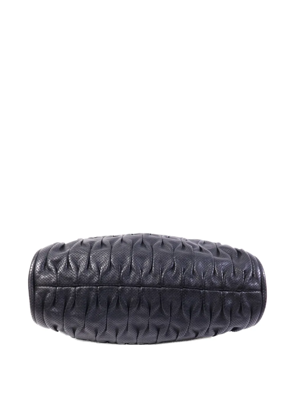 CHANEL Pre-Owned CC ruched shoulder bag - Black