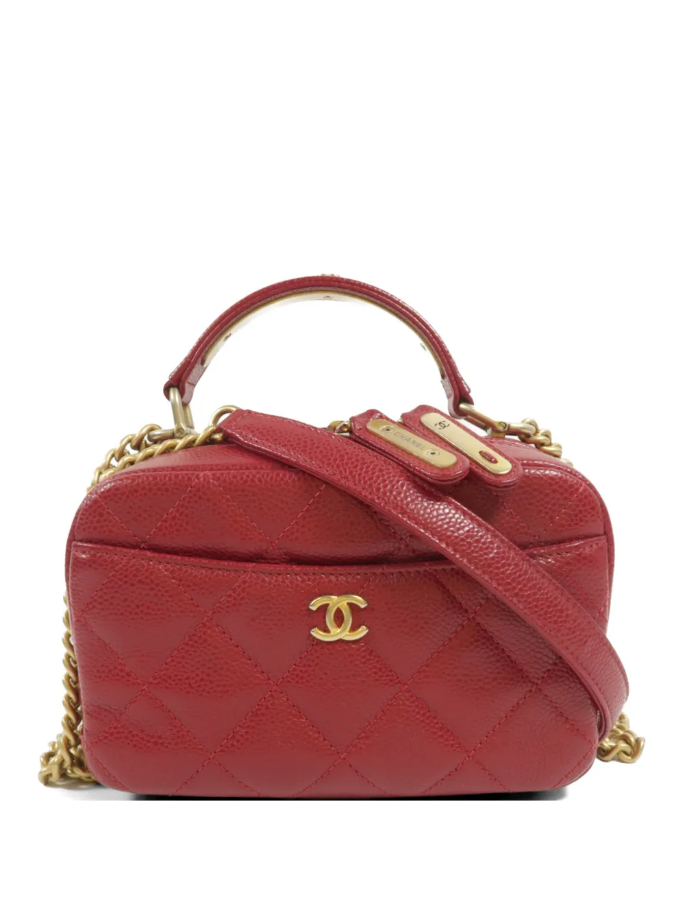 CHANEL Pre-Owned CC Camera tote bag - Red