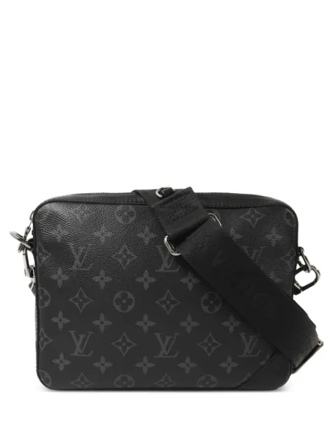 Louis Vuitton Pre-Owned Trio monogram-pattern messenger bag