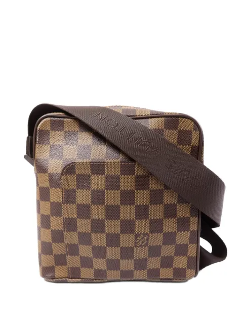 Louis Vuitton Pre-Owned PM Olaf Damier Ebène canvas messenger bag
