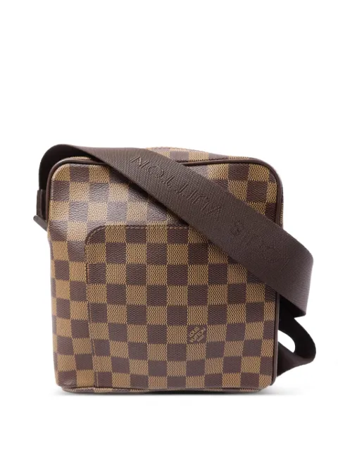 Louis Vuitton Pre-Owned PM Olaf Damier Ebène canvas messenger bag