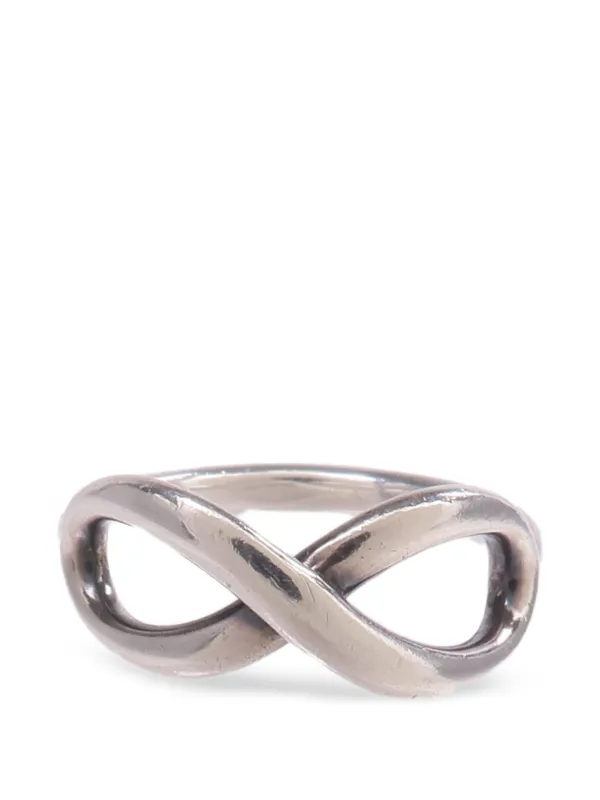 Tiffany & Co. Pre-Owned Infinity Ring | Silver | FARFETCH