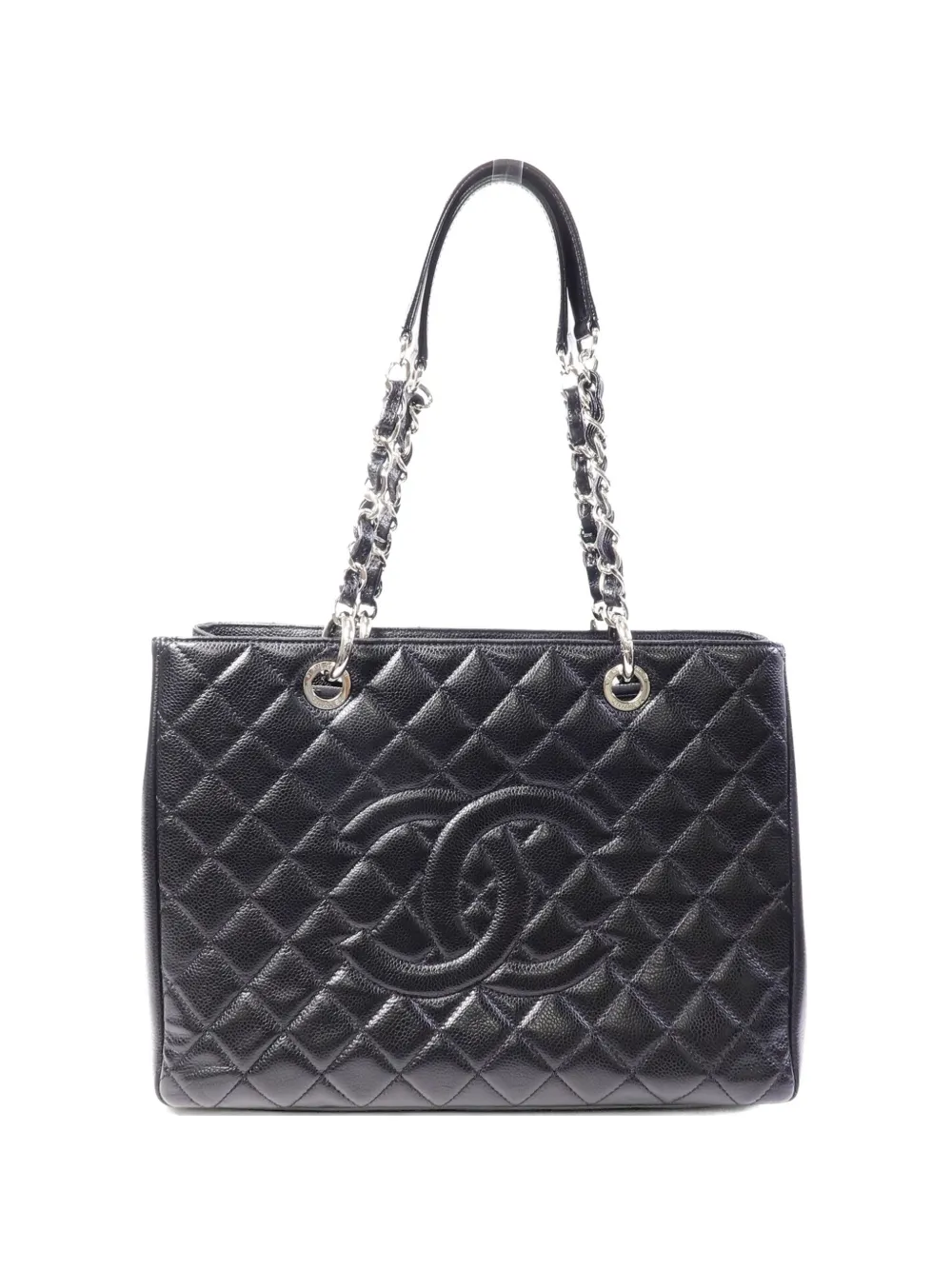CHANEL Pre-Owned quilted CC tote bag - Nero
