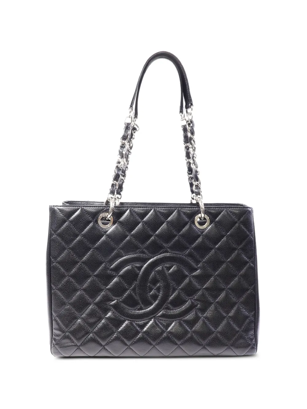 CHANEL Pre-Owned quilted CC tote bag - Nero