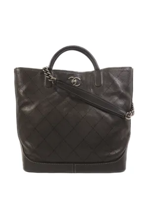 CHANEL Pre-Owned キルティング ミニバッグ | グレー | FARFETCH JP