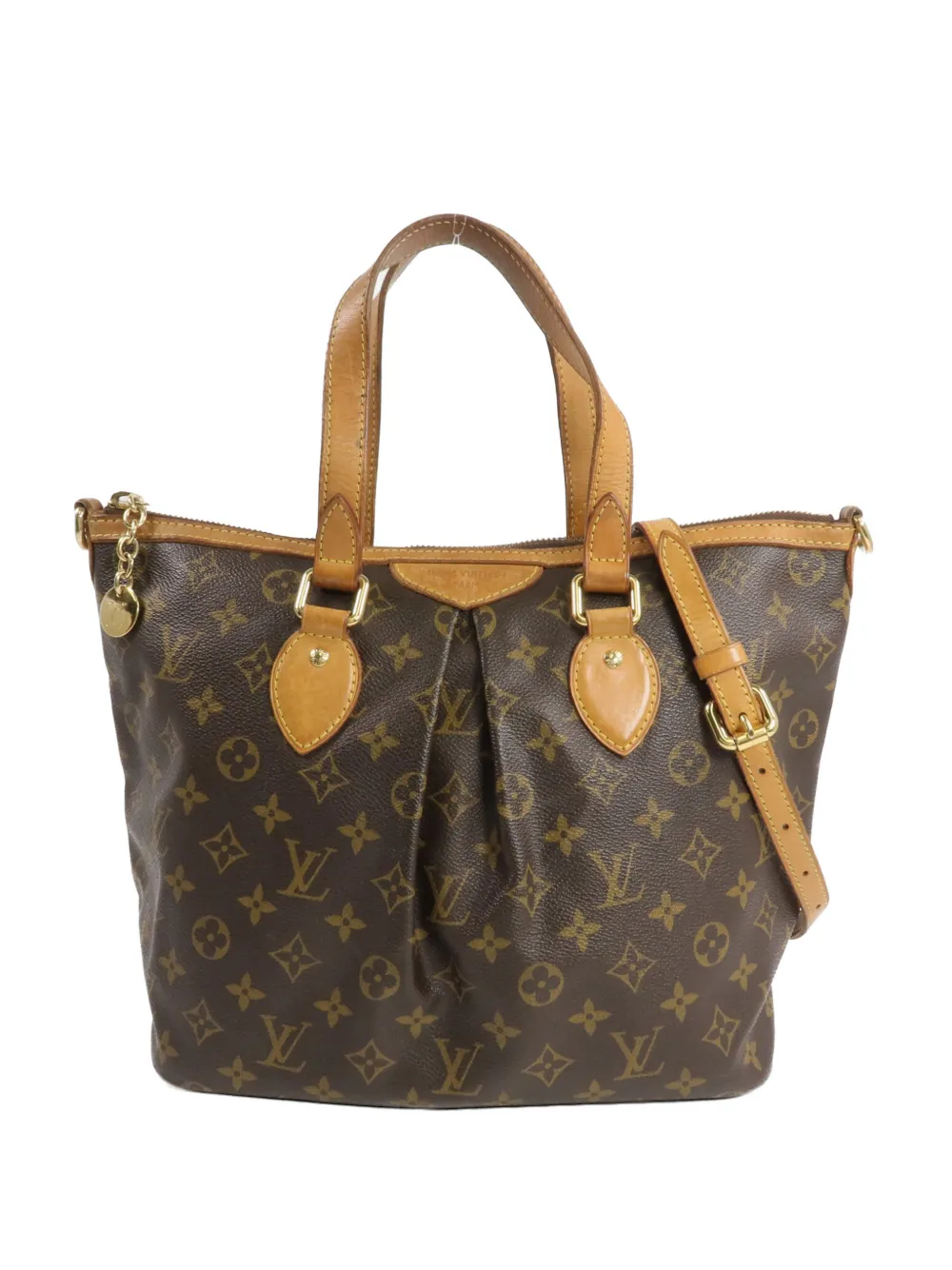 Louis Vuitton Pre-Owned PM Palermo Monogram-pattern tote bag - Brown