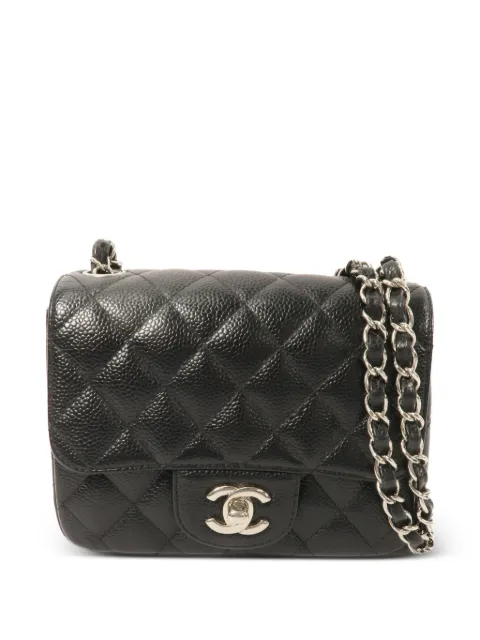 CHANEL Pre-Owned Borsa a spalla CC trapuntata con chiusura a girello