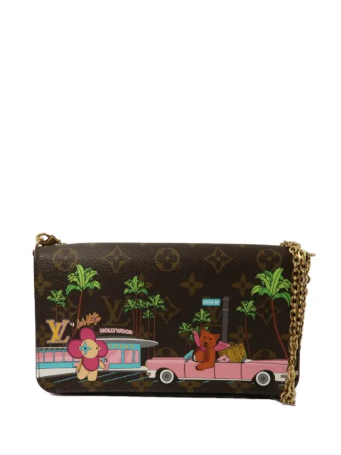 Louis Vuitton Pre-Owned Hollywood Xmas Felicie Monogram canvas shoulder bag