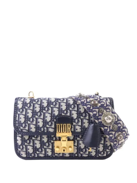 Christian Dior Pre-Owned Dioraddict Oblique flap shoulder bag