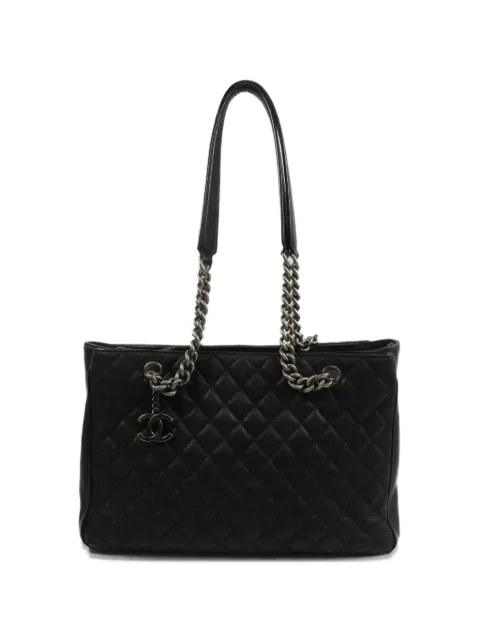 CHANEL Pre-Owned Rock In Rome CC chain-link shoulder bag