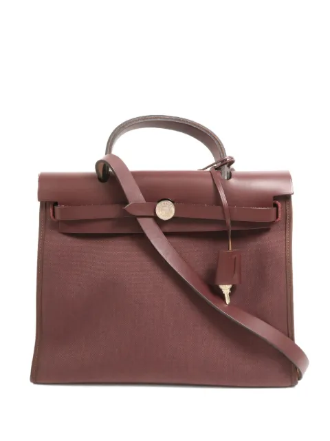 Hermès Pre-Owned PM Herbag leather tote bag
