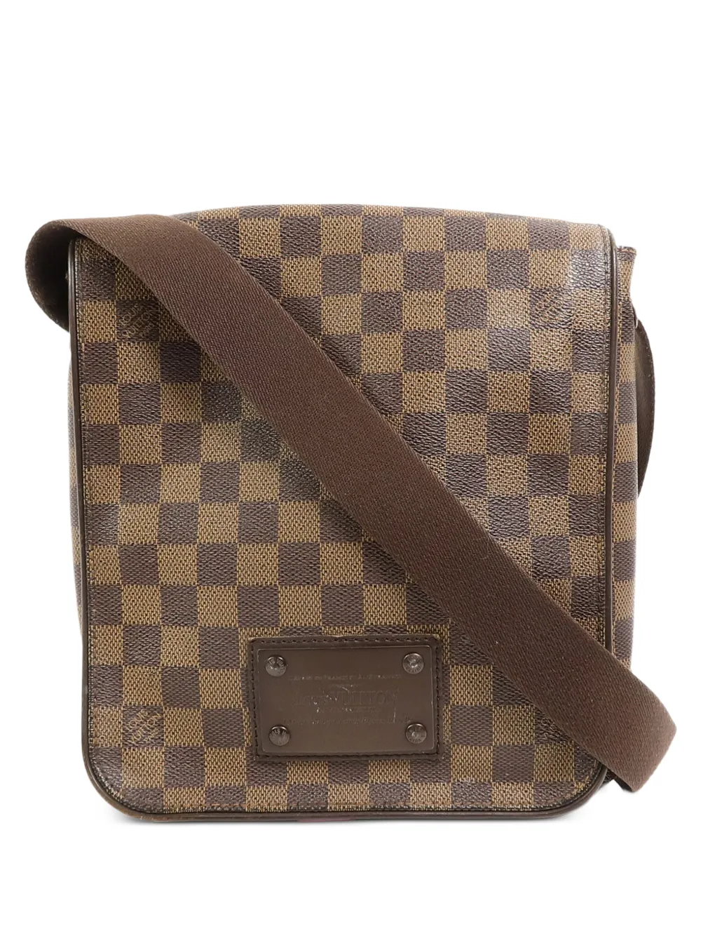 Louis Vuitton Pre-Owned PM Brooklyn Damier messenger bag - Marrone