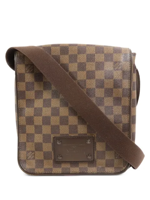 Louis Vuitton Pre-Owned bolso messenger PM Brooklyn con motivo Damier