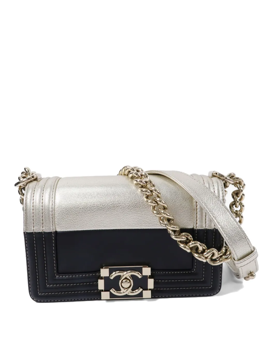 CHANEL Pre-Owned Boy CC chain crossbody bag - Nero