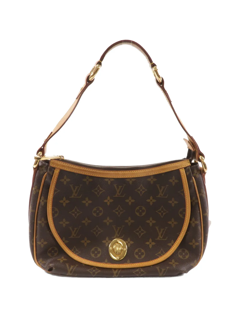 Louis Vuitton Pre-Owned GM Tulum monogram-pattern shoulder bag - Marrone