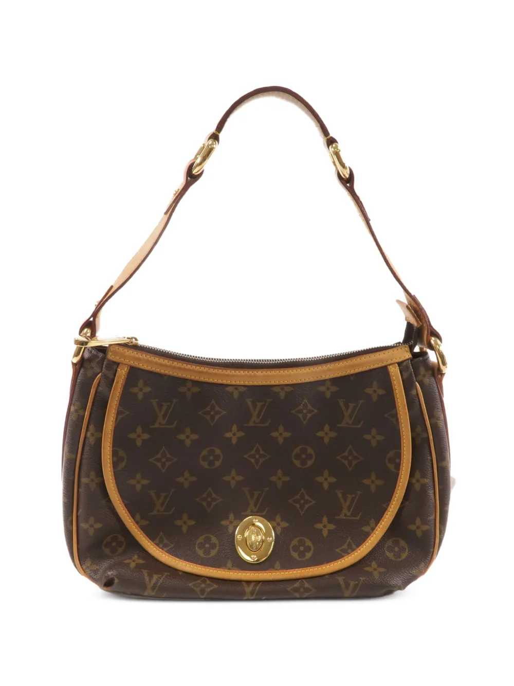 Louis Vuitton Pre-Owned GM Tulum monogram-pattern shoulder bag - Marrone