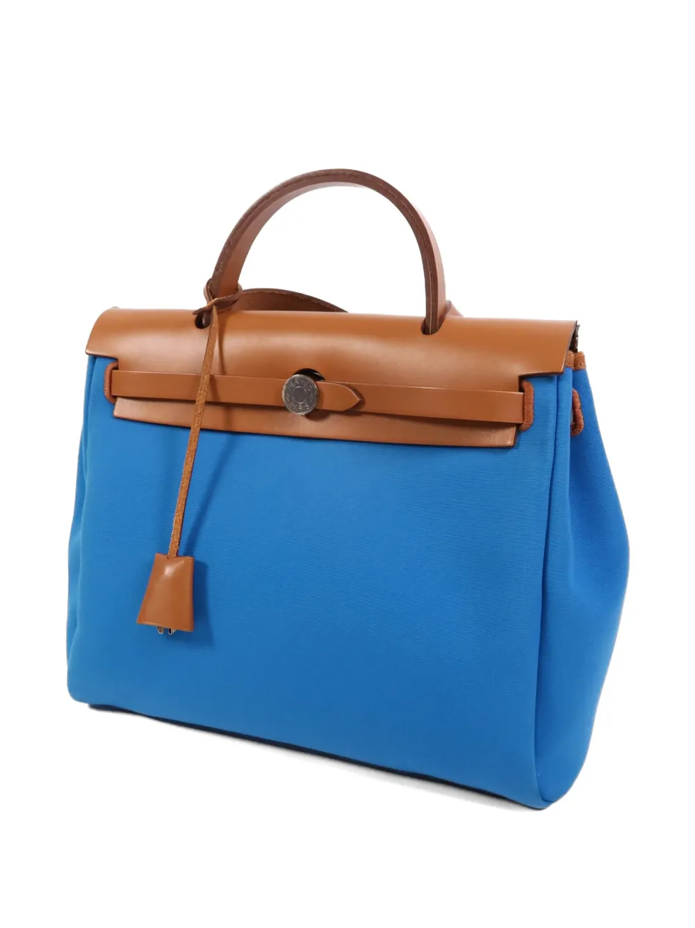 Hermès Pre-Owned PM Herbag canvas shopper Blauw