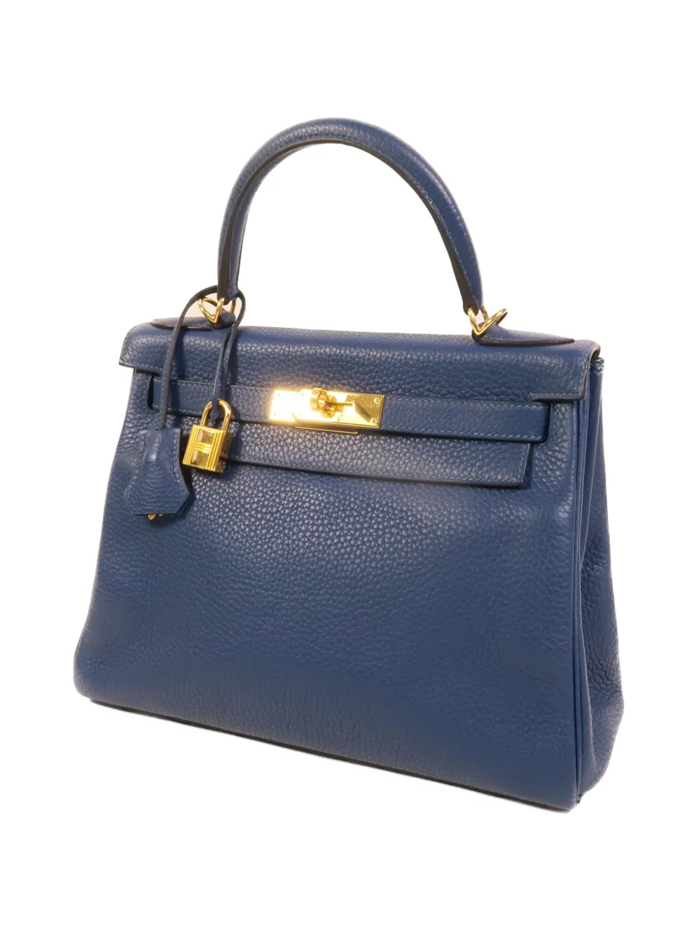 Hermès Pre-Owned 28 Kelly leren tas Blauw