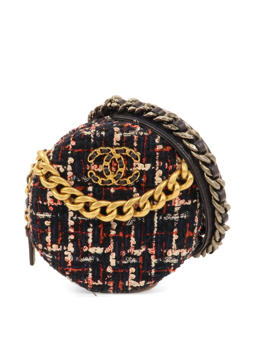 CHANEL Pre-Owned CC-logo chain shoulder bag - Blu