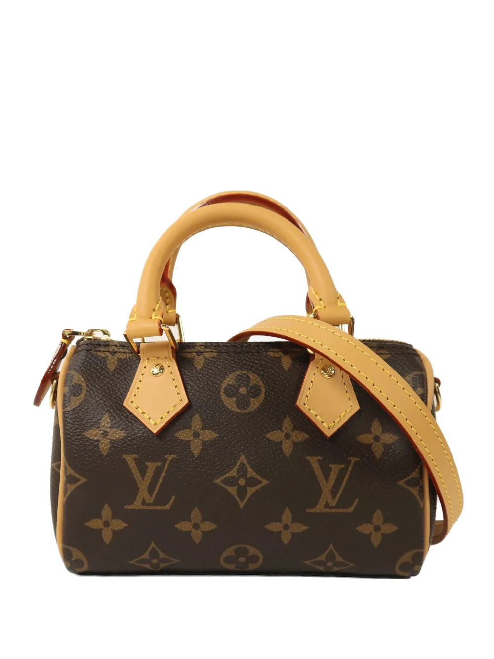 Louis Vuitton Pre-Owned Monogram Nano Speedy tote bag - Marrone