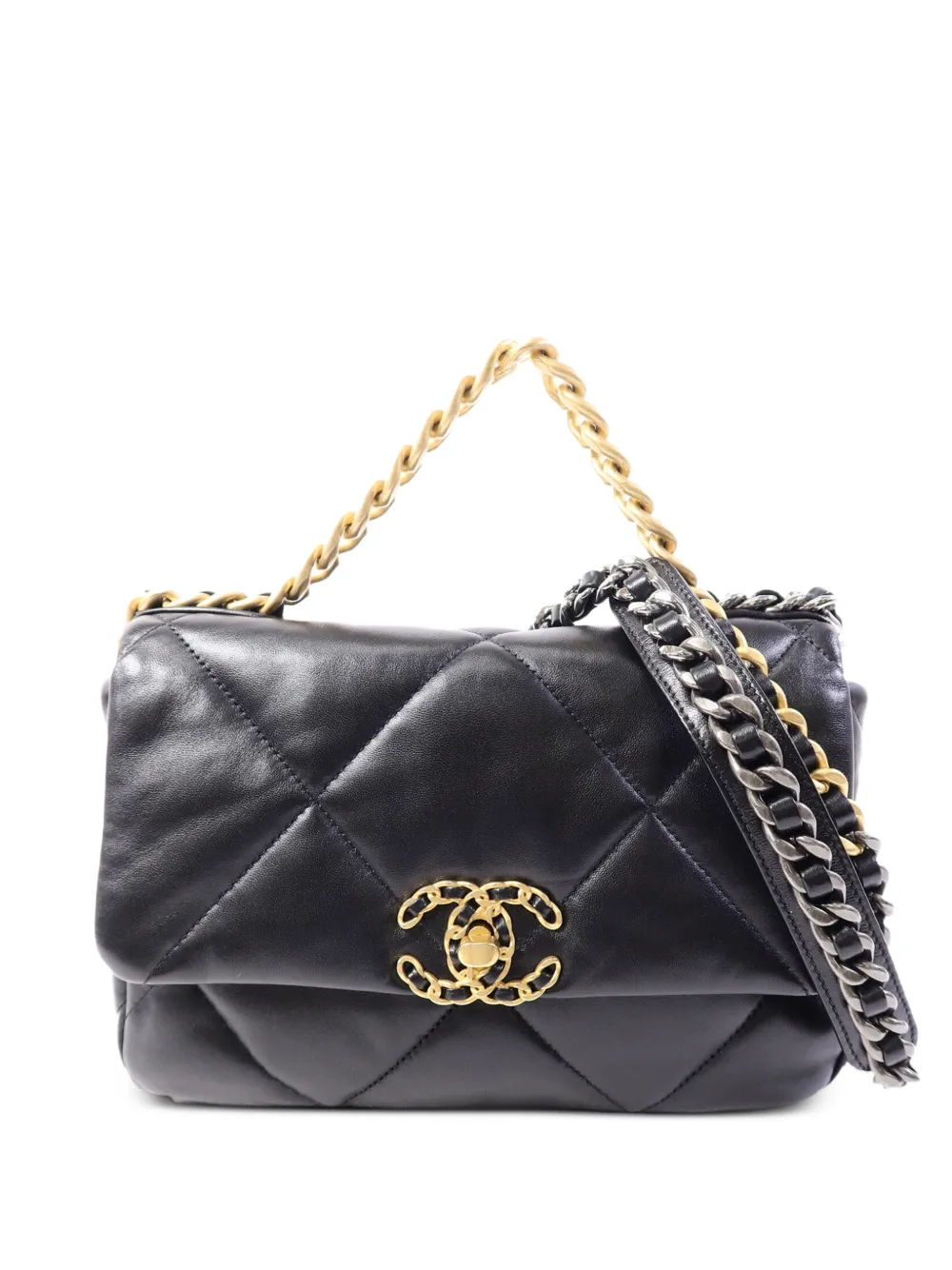 CHANEL Pre-Owned Chanel 19 CC tote bag - Nero