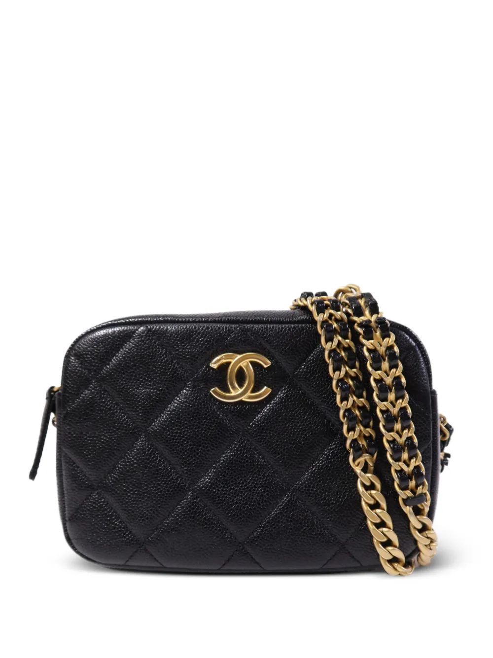 CHANEL Pre-Owned Camera CC diamond-quilted shoulder bag - Nero
