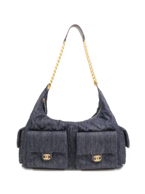 CHANEL Pre-Owned CC quilted shoulder bag