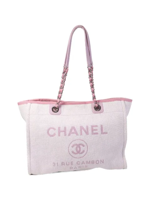 CHANEL Pre-Owned Deauville tote bag