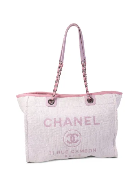 CHANEL Pre-Owned bolso shopper Deauville