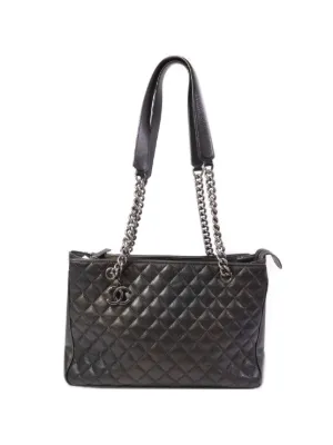 CHANEL Pre-Owned 1997 キルティング ハンドバッグ | ブラック
