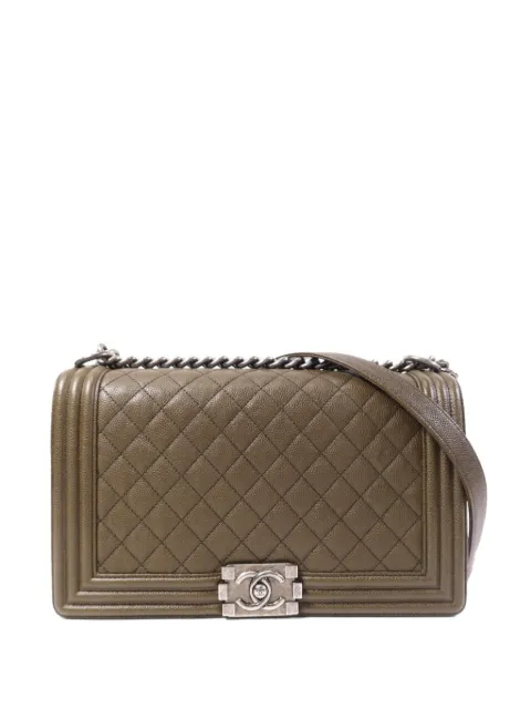 CHANEL Pre-Owned Boy 28 quilted crossbody bag