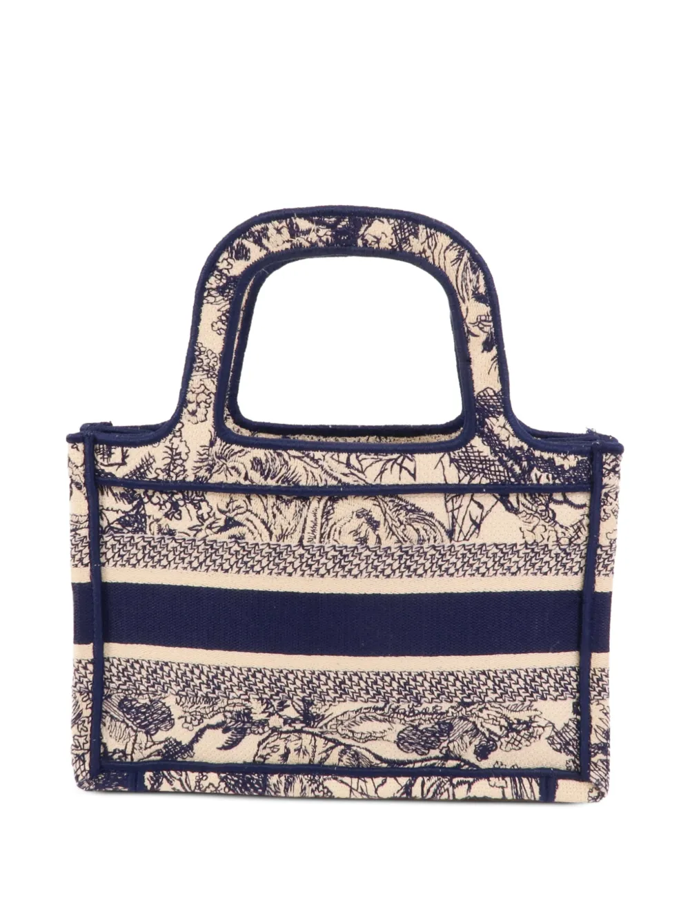 Christian Dior Pre-Owned Mini Book Tote Bag | Neutrals | FARFETCH